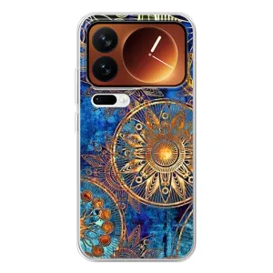 Чохли з сенсом на Xiaomi 17 Pro (Золоті узори)