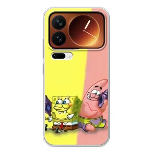 Чехлы с Патриком на Xiaomi 17 Pro (Звонок)