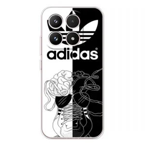 Чехол в стиле "Адидас" для Xiaomi семнадцать (Adidas шнурки)