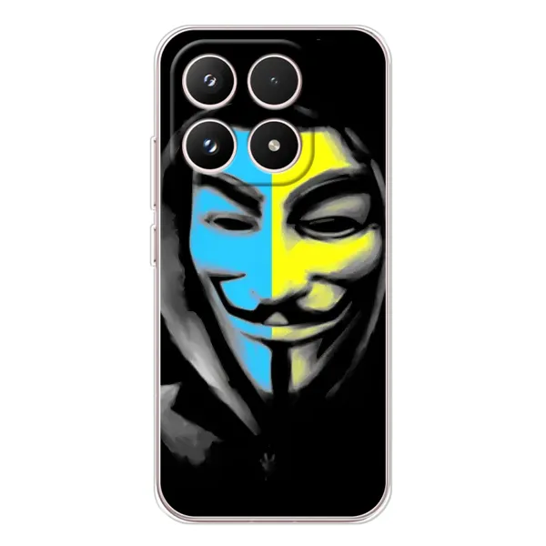 Чехол с рисунком «Анонимус патриот» для Xiaomi 17 Чехол с рисунком «Анонимус патриот» для Xiaomi 17
