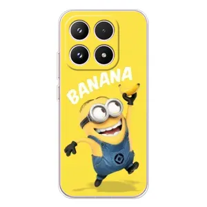 Мультяшный принт на Чехол для Xiaomi семнадцать (Banana)