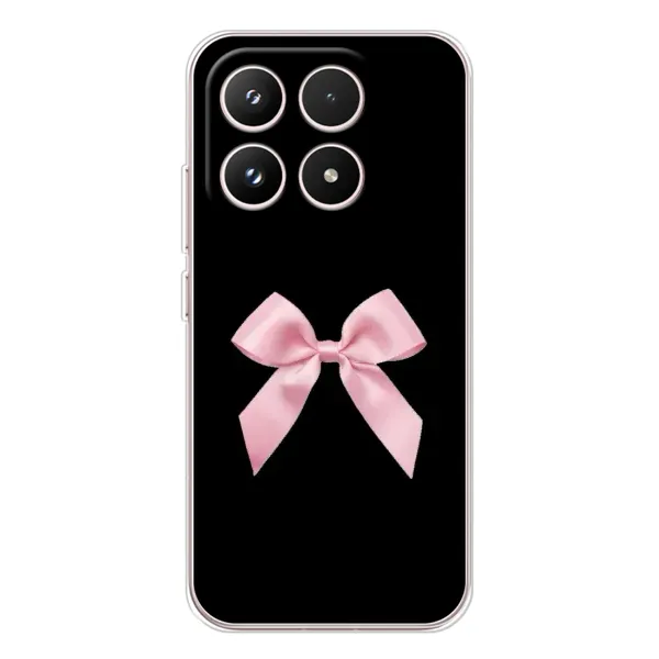 Чехол с рисунком «Бант на черном» для Xiaomi 17 Чехол с рисунком «Бант на черном» для Xiaomi 17