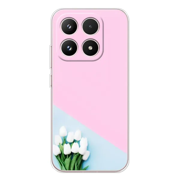 Чехол с рисунком «Белые тюльпаны» для Xiaomi 17 Чехол с рисунком «Белые тюльпаны» для Xiaomi 17