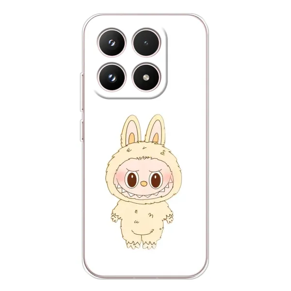Чехол с рисунком «Бежевый Лабубу» для Xiaomi 17 Чехол с рисунком «Бежевый Лабубу» для Xiaomi 17