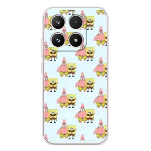 Чехлы с Патриком на Xiaomi 17 (Боб и Патрик)