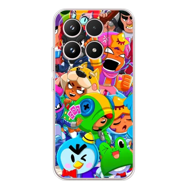 Чехол с рисунком «Brawl-Stars» для Xiaomi 17 Чехол с рисунком «Brawl-Stars» для Xiaomi 17