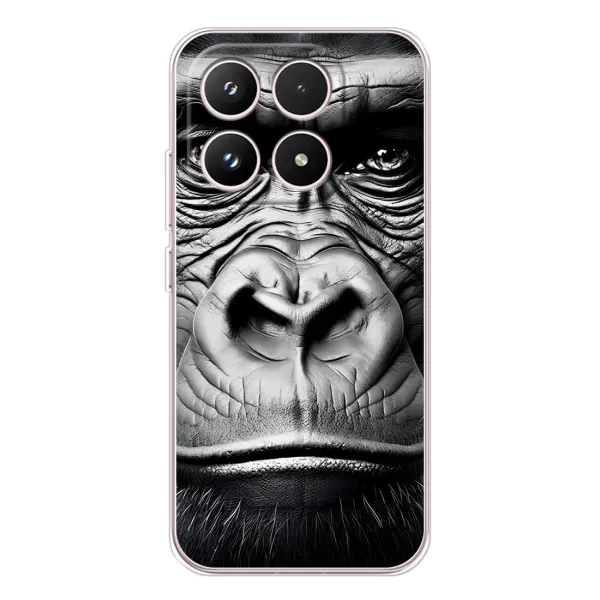 Чехол с рисунком «Черная обезьяна» для Xiaomi 17 Чехол с рисунком «Черная обезьяна» для Xiaomi 17