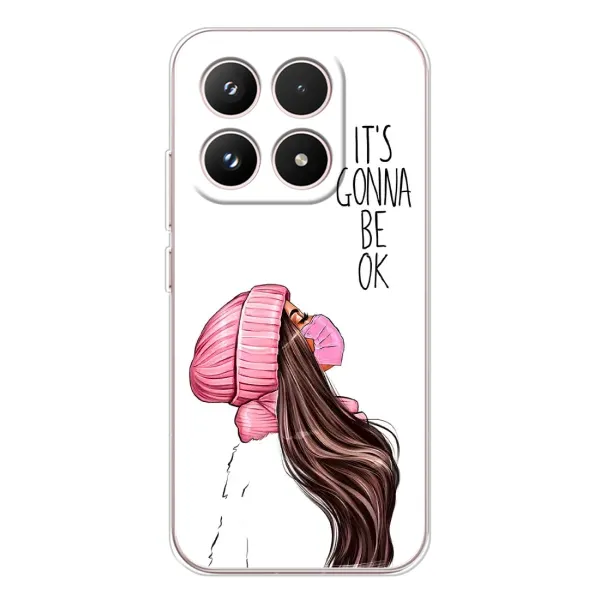Чехол с рисунком «Девушка в маске» для Xiaomi 17 Чехол с рисунком «Девушка в маске» для Xiaomi 17