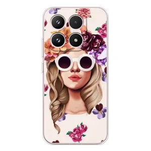 Чехол с картинкой Модные Девчонки Xiaomi 17 (Девушка в очках)