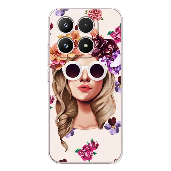 Чехол с рисунком «Девушка в очках» для Xiaomi 17 Чехол с рисунком «Девушка в очках» для Xiaomi 17