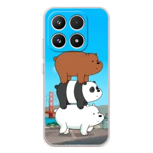 Чехлы с Пандами на Xiaomi 17 (Друзья)