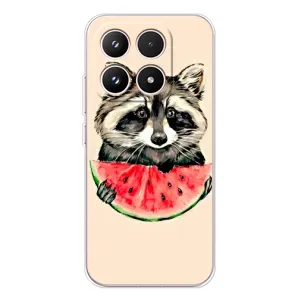 Силиконовый Чехол с Енотами на Xiaomi 17 (Енот)