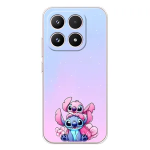 Чехол с рисунком Стич для Xiaomi 17 (Энджл и Стич)
