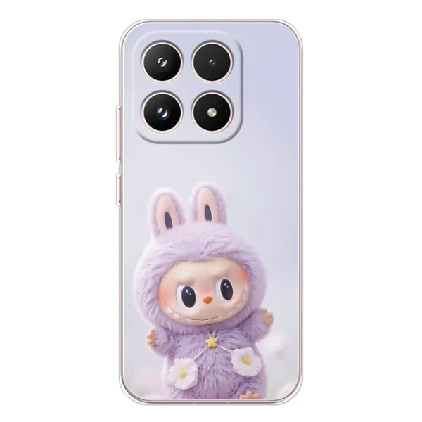 Чехол с рисунком «Фиолетовый Лабубу» для Xiaomi 17 Чехол с рисунком «Фиолетовый Лабубу» для Xiaomi 17