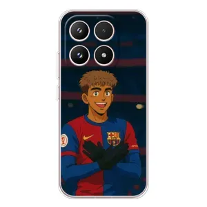 Чехол Ламин Ямаль на Xiaomi семнадцать (Футболист Ямаль)