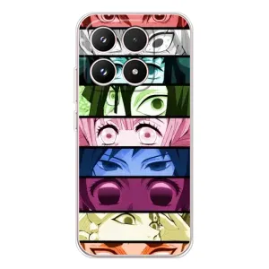 Силиконовые чехлы с глазами Anime для Xiaomi семнадцать (Глаза Хашира)