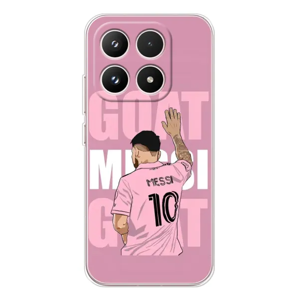 Чехол с рисунком «GOAT MESSI» для Xiaomi 17 Чехол с рисунком «GOAT MESSI» для Xiaomi 17