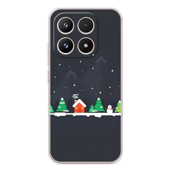 Чехол с рисунком «Город зимний» для Xiaomi 17 Чехол с рисунком «Город зимний» для Xiaomi 17