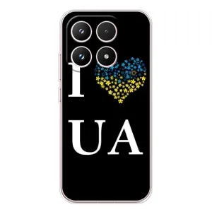 Силиконовый Чехол на Xiaomi 17 (Я-Украина) (I Love UA)