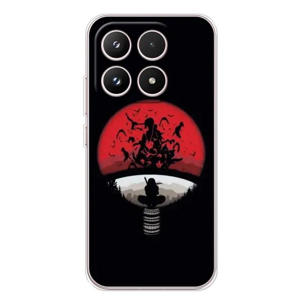 Чехол с рисунком «Итачи на черном» для Xiaomi 17 Чехол с рисунком «Итачи на черном» для Xiaomi 17
