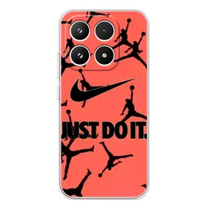 Силиконовый Чехол Nike Air Jordan на Xiaomi семнадцать (Just Do It)