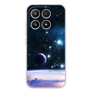 Чехол (ТПУ) с планетами на Xiaomi 17 (Космический вид)