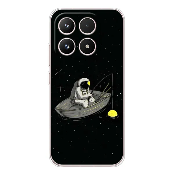Чехол с рисунком «Космонавт на рыбалке» для Xiaomi 17 Чехол с рисунком «Космонавт на рыбалке» для Xiaomi 17