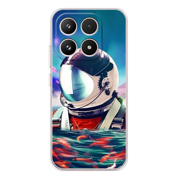 Чехол с рисунком «Космонавт в воде» для Xiaomi 17 Чехол с рисунком «Космонавт в воде» для Xiaomi 17