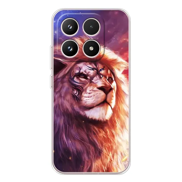 Чехол с рисунком «Красочный ЛЕВ» для Xiaomi 17 Чехол с рисунком «Красочный ЛЕВ» для Xiaomi 17