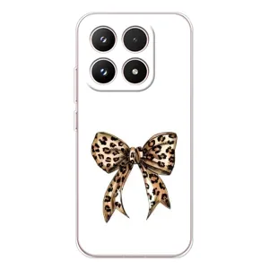 Чехол банты для Xiaomi 17 (Леопардовый принт)