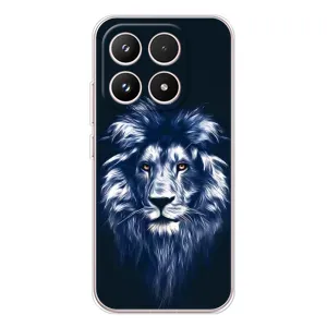Чехол с картинкой на Xiaomi 17 (Лев - синий)