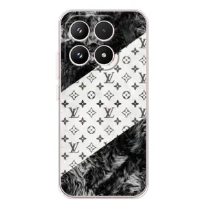 Чехол Стиль Louis Vuitton на Xiaomi 17 (LV на белом)