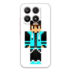 Чохли для Xiaomi 17 (Персонажі МайнКрафт) (Хлопчик у блакитному)