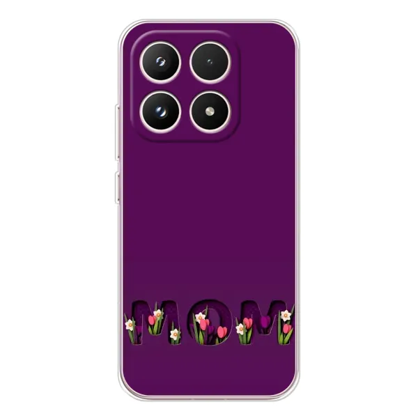 Чехол с рисунком «Мама с цветами» для Xiaomi 17 Чехол с рисунком «Мама с цветами» для Xiaomi 17