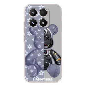 Силиконовый чехол для Xiaomi 17 (Медведь Louis Vuitton)
