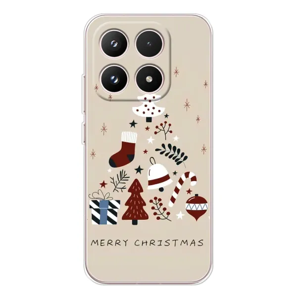 Чехол с рисунком «Merry Christmas» для Xiaomi 17