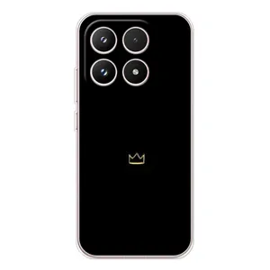 Чехол (Корона на чёрном фоне) для Xiaomi семнадцать (Мини корона)