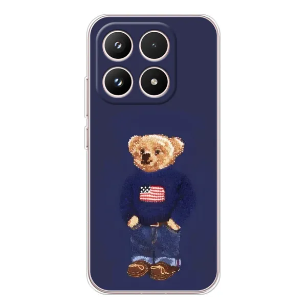 Чехол с рисунком «Мишка USA» для Xiaomi 17