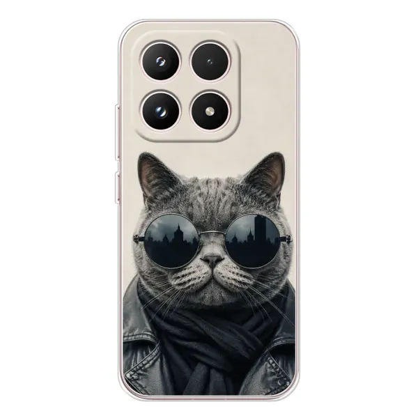 Чехол с рисунком «Модный кот» для Xiaomi 17 Чехол с рисунком «Модный кот» для Xiaomi 17