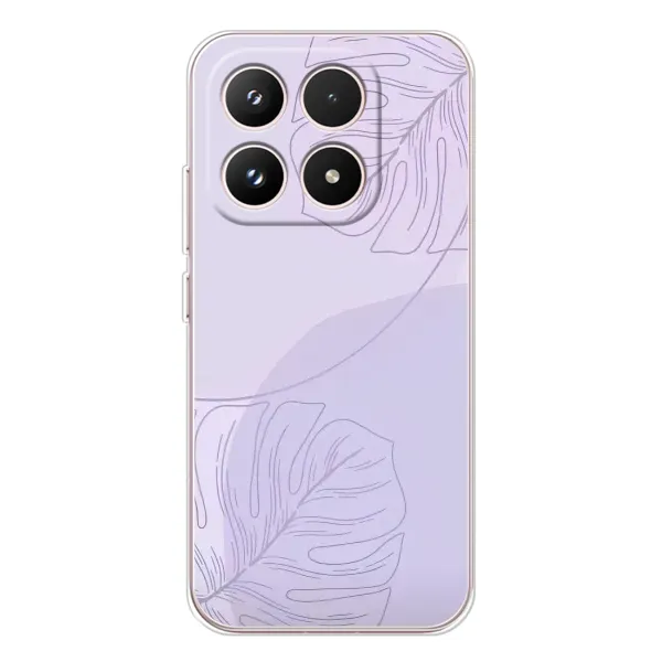 Чехол с рисунком «Монстера фиолетовая» для Xiaomi 17 Чехол с рисунком «Монстера фиолетовая» для Xiaomi 17