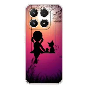 Девчачий Чехол для Xiaomi 17 (На качели)
