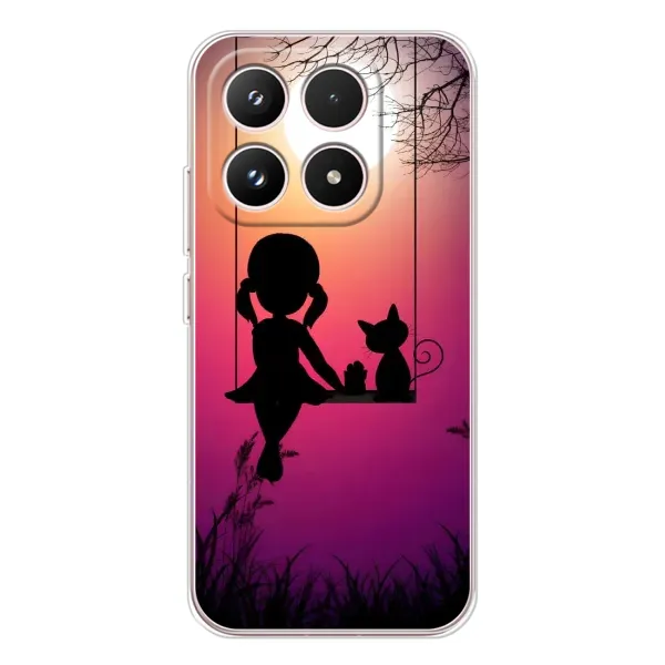 Чехол с рисунком «На качели» для Xiaomi 17 Чехол с рисунком «На качели» для Xiaomi 17