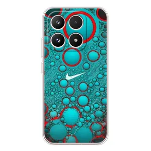 Силиконовый Чехол на Xiaomi 17 с картинкой Nike (Найк зеленый)