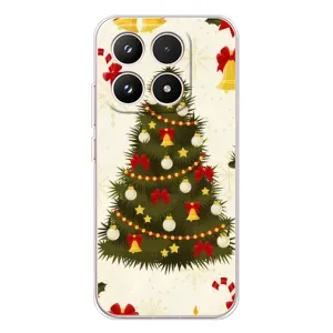 Чехол Новогодняя Елка на Xiaomi 17 (Новогодний принт)