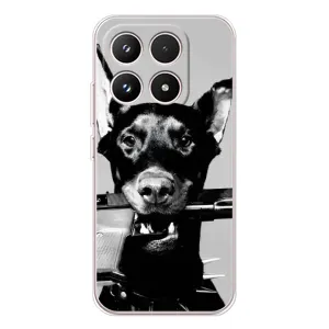 Чехол ДОБЕРМАН для Xiaomi 17 (Опасный доберман)