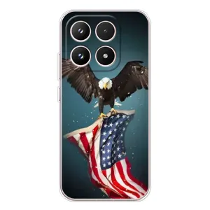 Чехол Флаг USA для Xiaomi 17 (Орел и флаг)