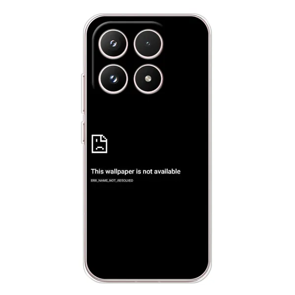 Чехол с рисунком «Ошибка» для Xiaomi 17 Чехол с рисунком «Ошибка» для Xiaomi 17