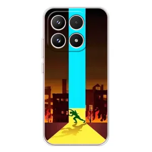 Чехол с Украинской символикой на Xiaomi семнадцать (Освобождение)