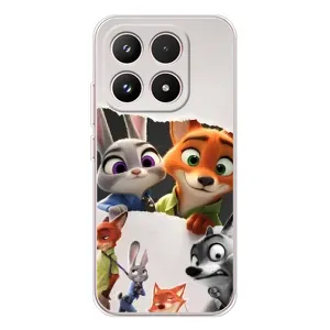Силиконовый чехол с принтом Зоотрополіс для Xiaomi 17 (Персонажи Зоо)