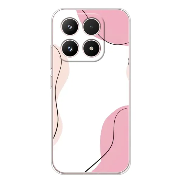 Чехол с рисунком «Розовый фон» для Xiaomi 17 Чехол с рисунком «Розовый фон» для Xiaomi 17